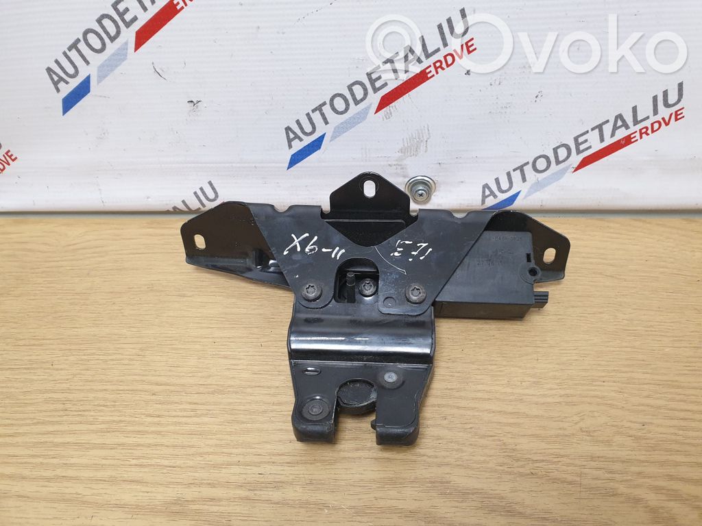 BMW X6 E71 Tailgate/trunk/boot lock/catch/latch 