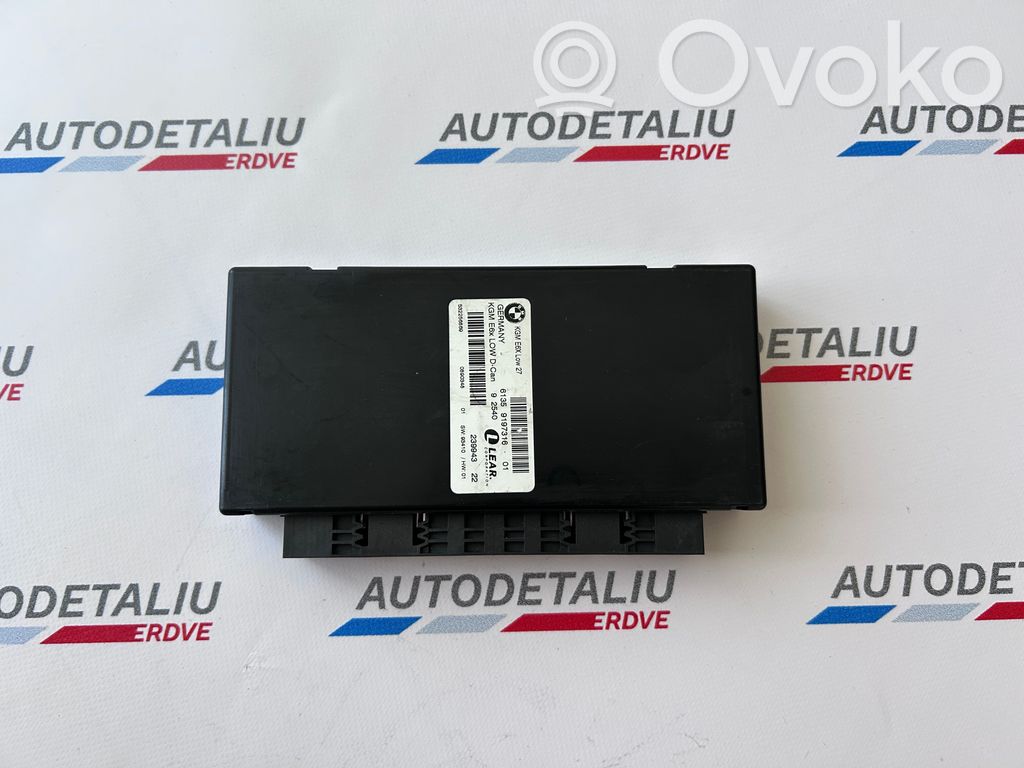 BMW 6 E63 E64 Comfort/convenience module 