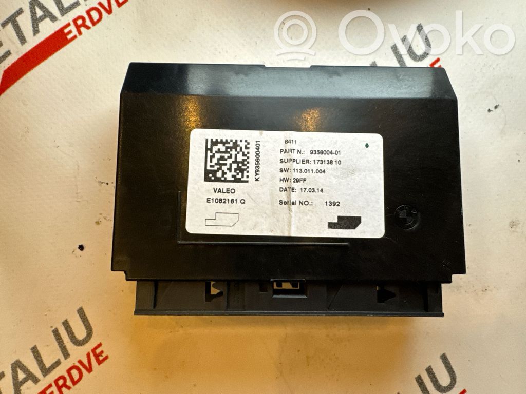 BMW 3 F30 F35 F31 Unidad de control de la calefacción/aire acondicionado 