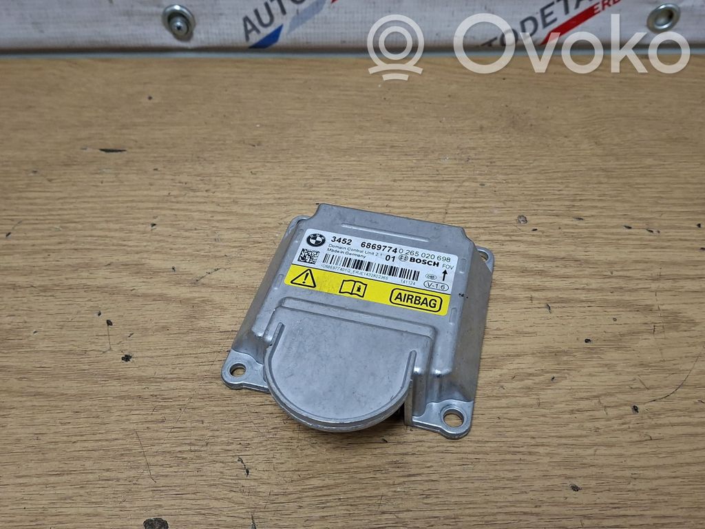 BMW X3 F25 Sterownik / Moduł Airbag 