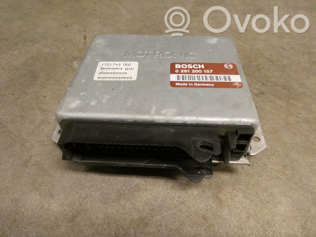 BMW 3 E30 Unidad de control/módulo de la inyección 