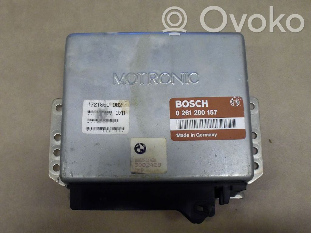 BMW 3 E30 Injection control unit/module 