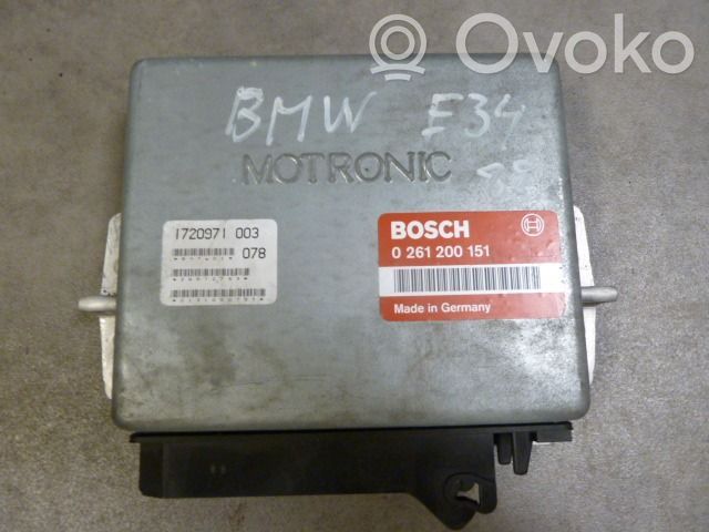 BMW 5 E34 Injection control unit/module 