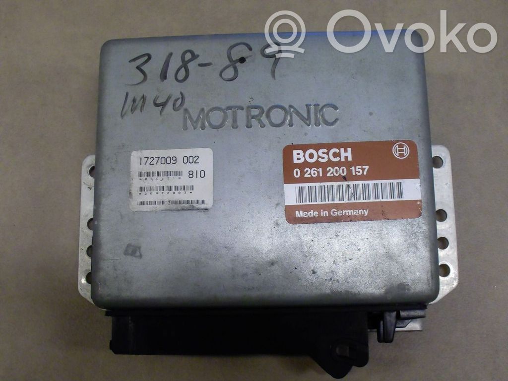 BMW 3 E30 Injection control unit/module 