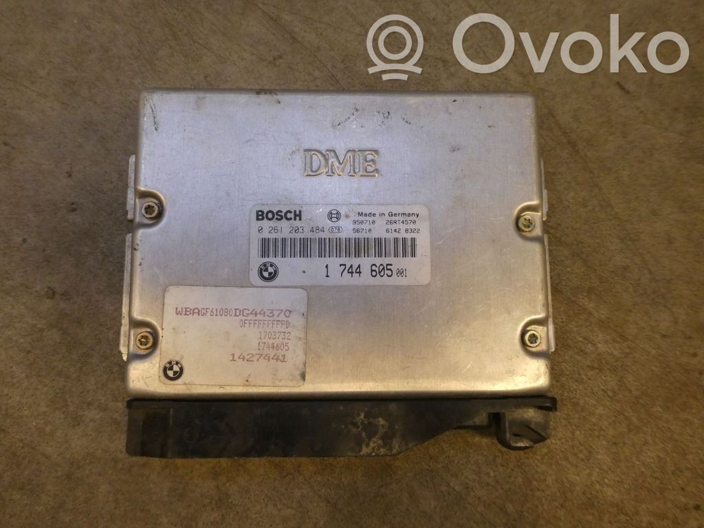 BMW 7 E38 Unidad de control/módulo de la inyección 