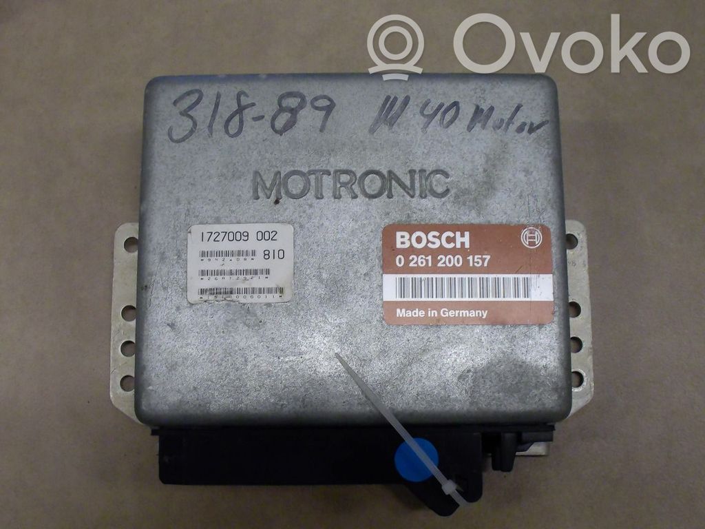 BMW 3 E30 Injection control unit/module 