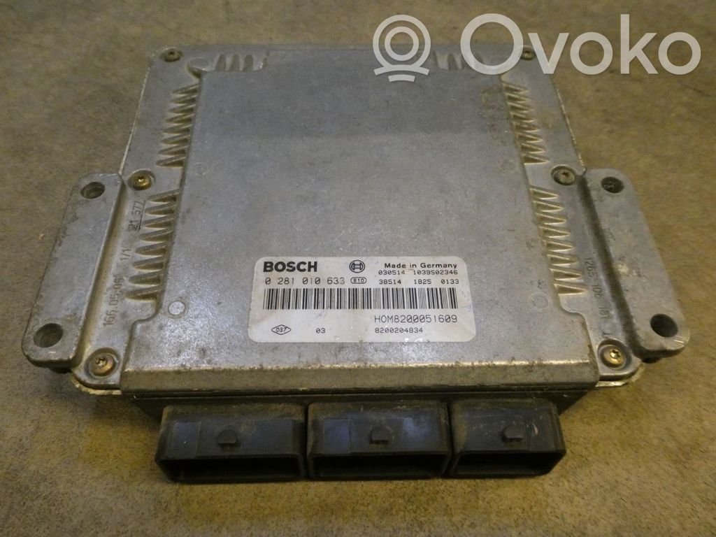 Renault Trafic II (X83) Injection control unit/module 