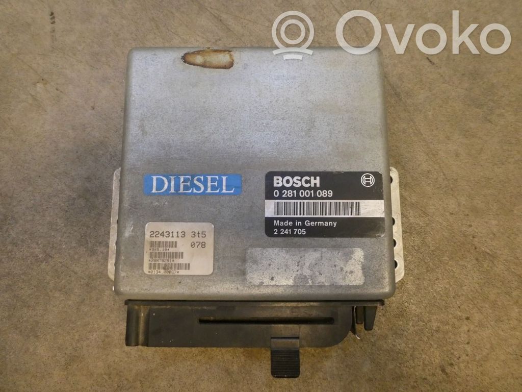 BMW 3 E30 Injection control unit/module 