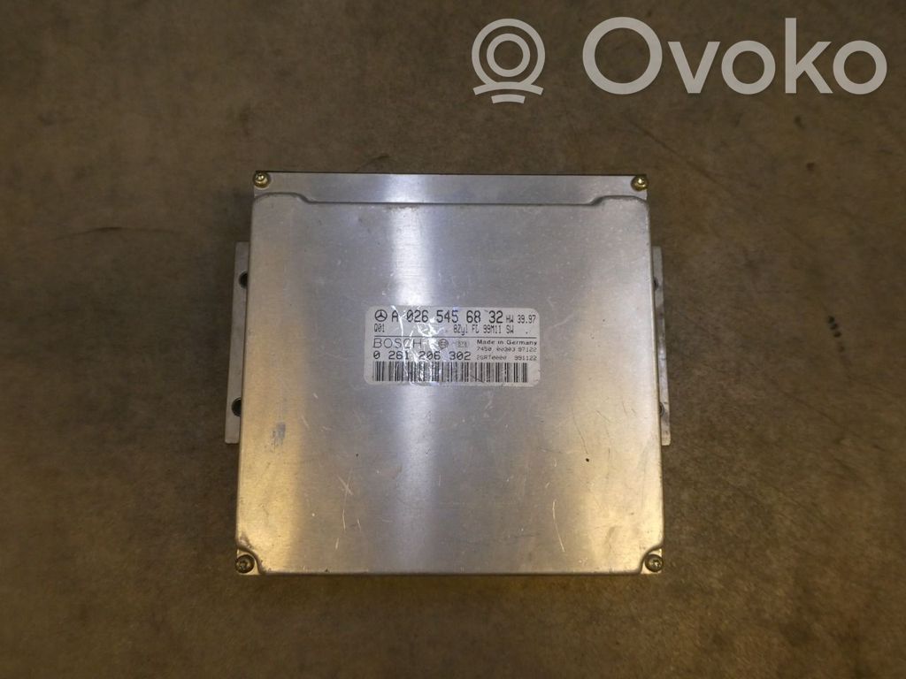 Sterownik / moduł wtrysku   0265456832,0261206302,74500030397122