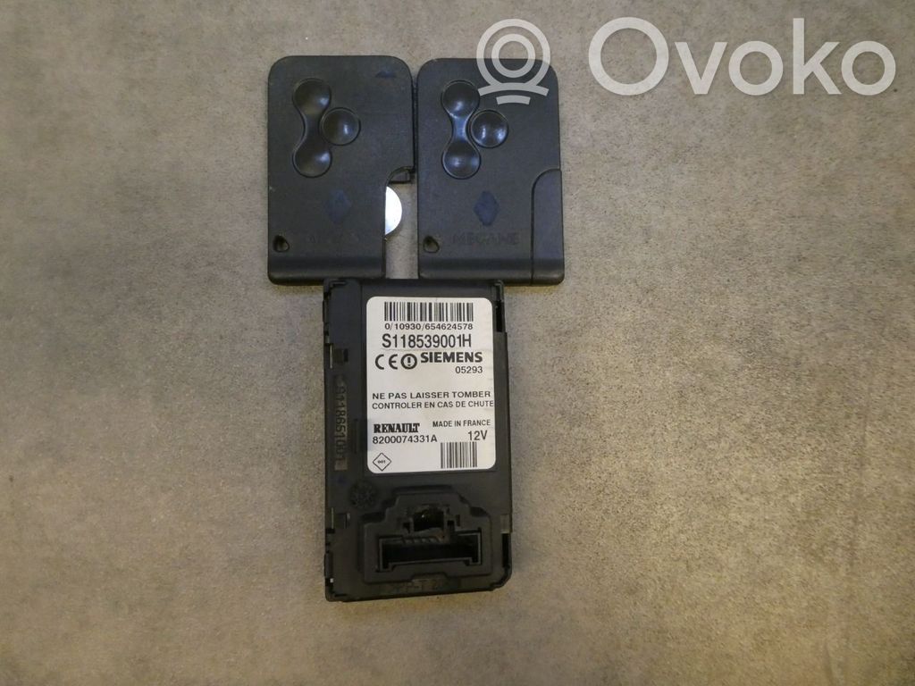 Renault Megane II Ohjauspyörän lukitus 
