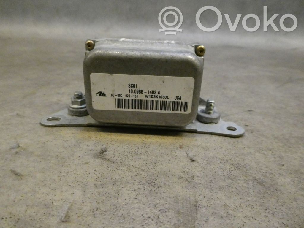 Sensor de aceleración   8200301391,10098004152
