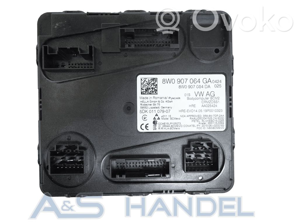 Engine control unit/module ECU   8W0907064GA