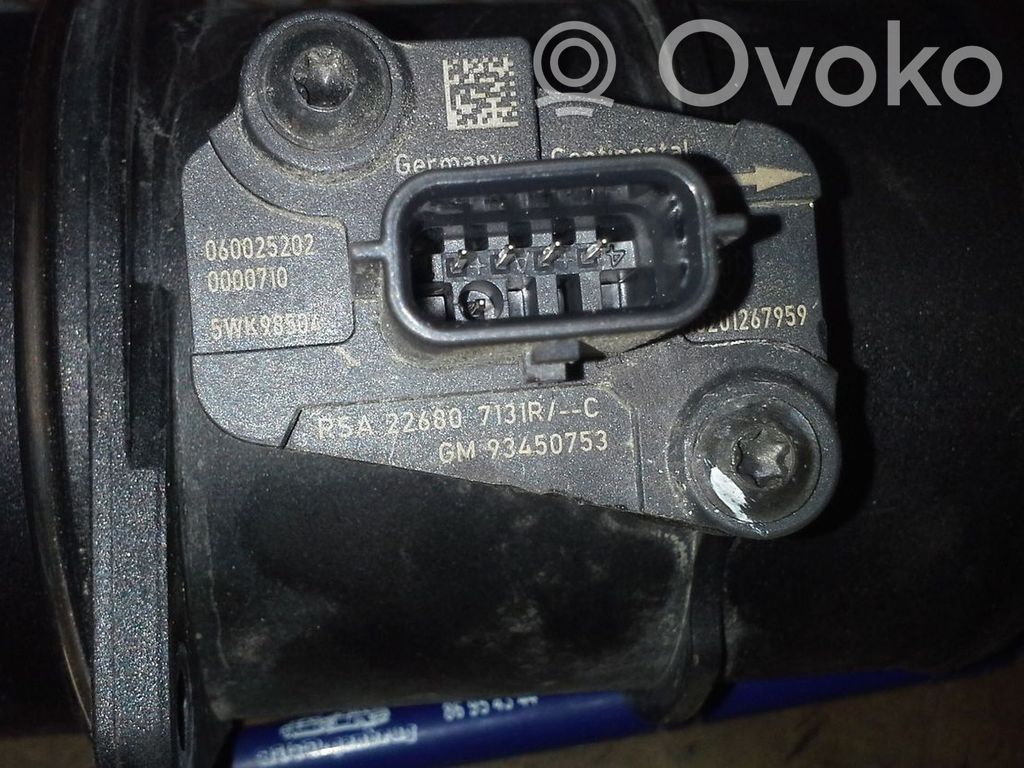 Caudalímetro de flujo del aire   226807131R