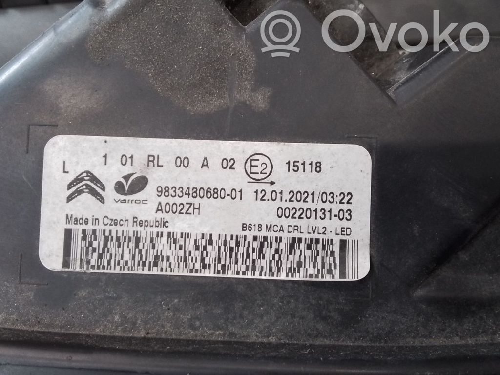 Citroen C3 LED Daytime headlight 