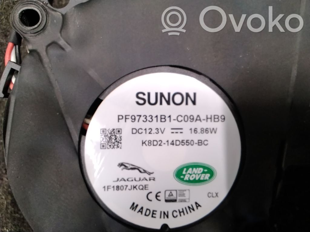 Land Rover Range Rover Evoque L538 Elektryczny wentylator chłodnicy 