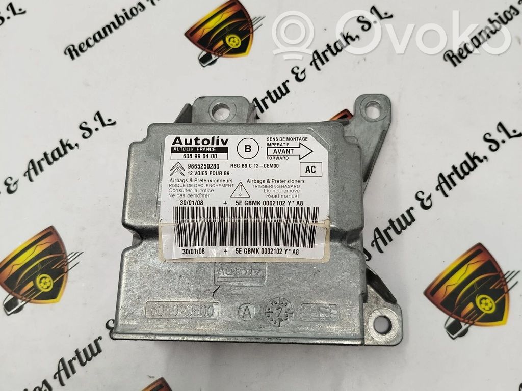 Peugeot Partner Airbag control unit/module 