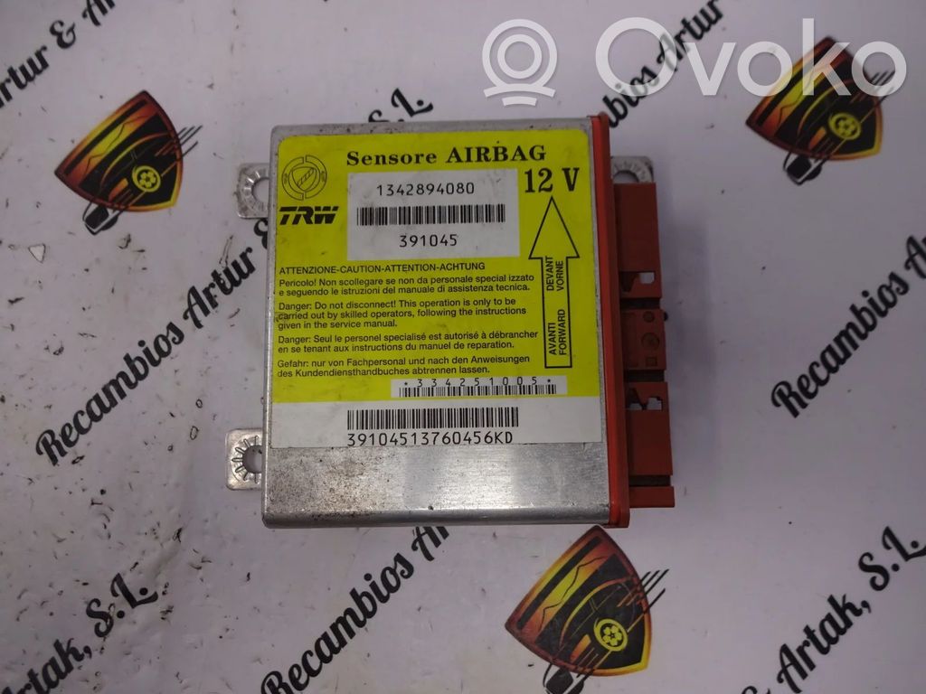 Citroen Jumper Centralina/modulo airbag 