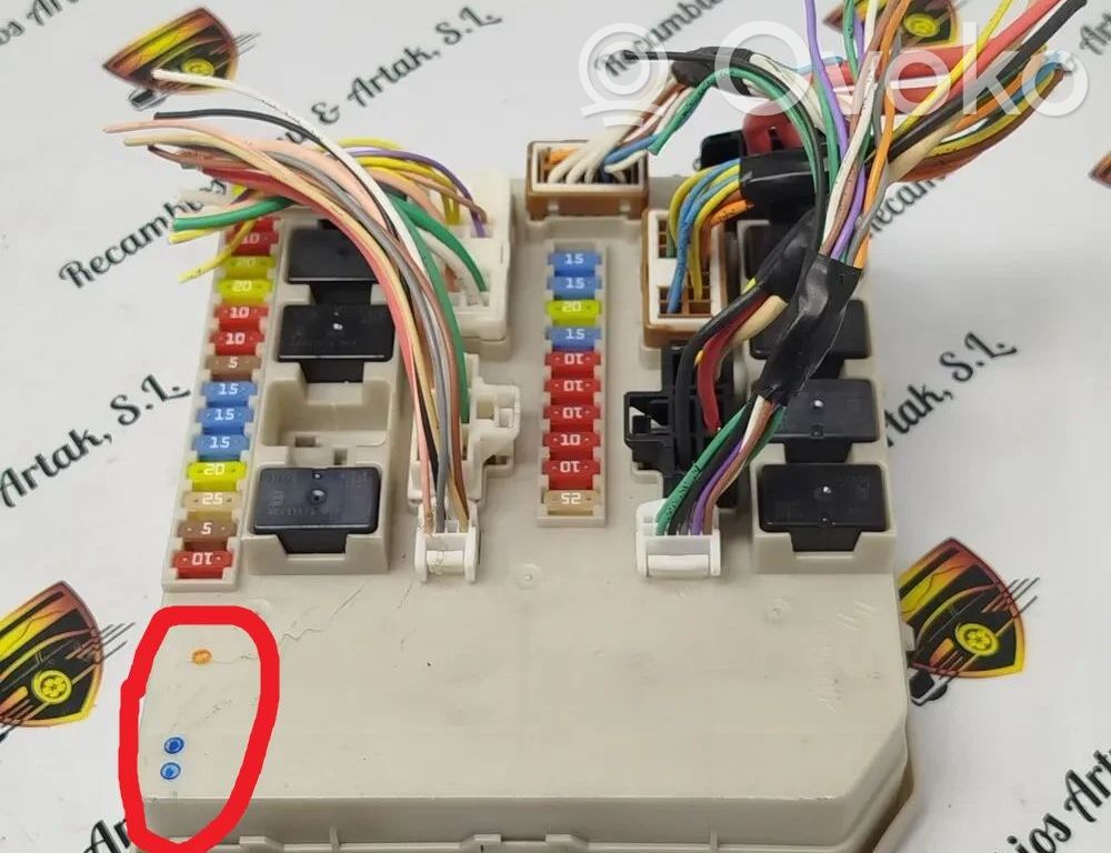 Renault Modus Fuse box set 