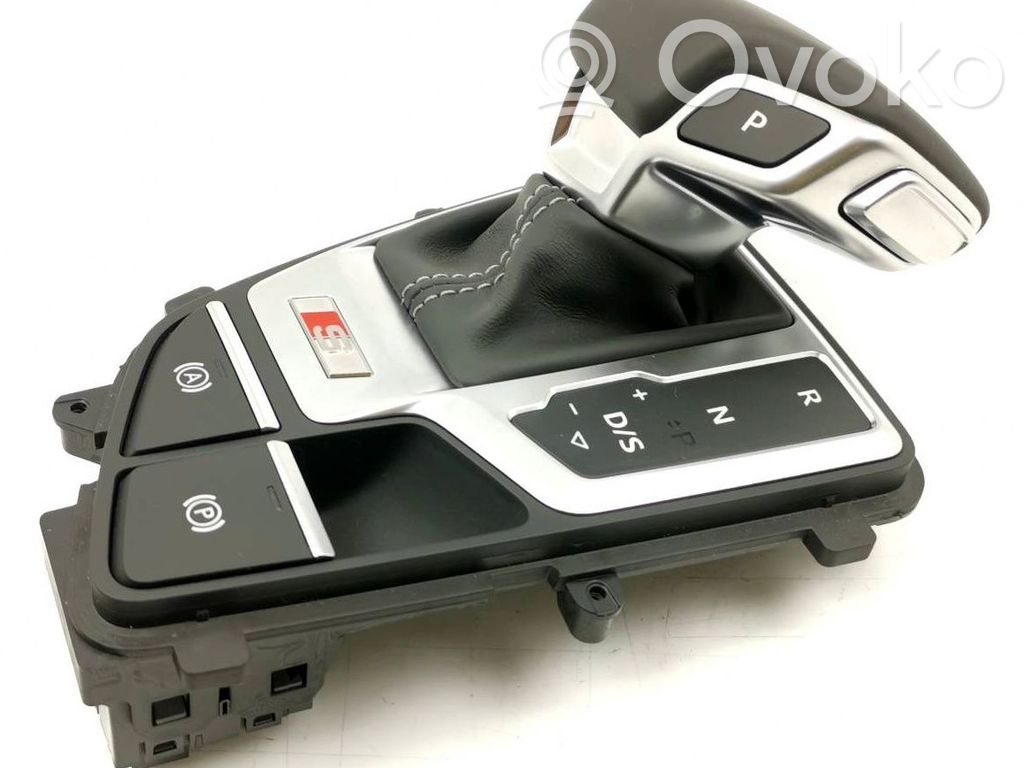 Audi A5 8T 8F Perilla/embellecedor de cuero de la palanca de cambios 