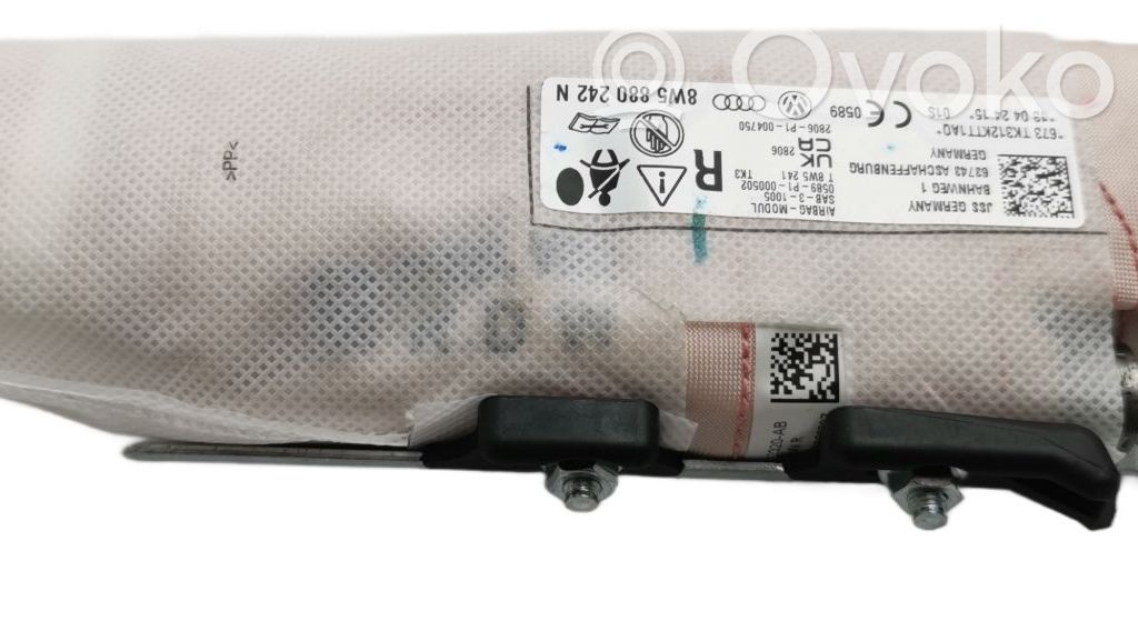Audi A4 S4 B9 8W Poduszka powietrzna Airbag pasażera 