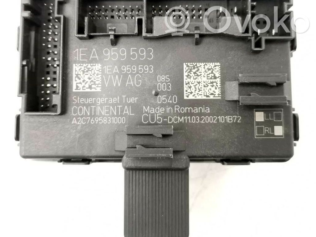 Unidad de control/módulo de la puerta   1EA959593,1EA959593,1EA959593A