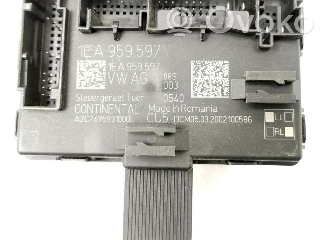 Unité de commande module de porte   1EA959597,1EA959597