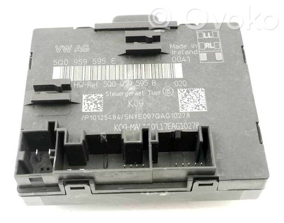 Audi A3 S3 8V Durų elektronikos valdymo blokas 