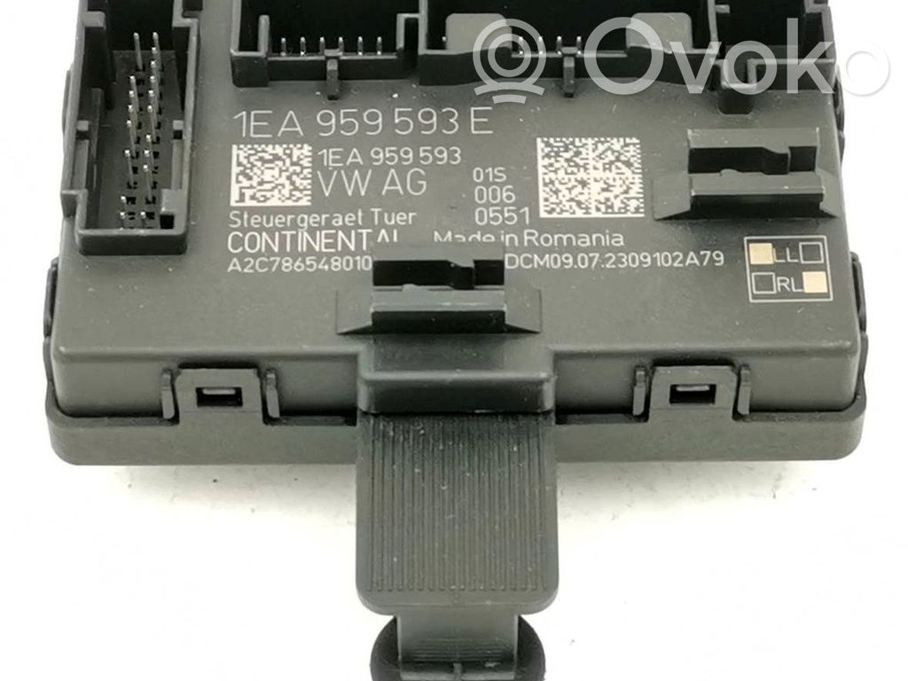 Volkswagen ID.3 Door control unit/module 