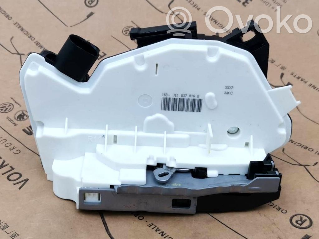Etuoven lukko   7L1837016B,7L1837016B,7L1837016A,7L1837016D