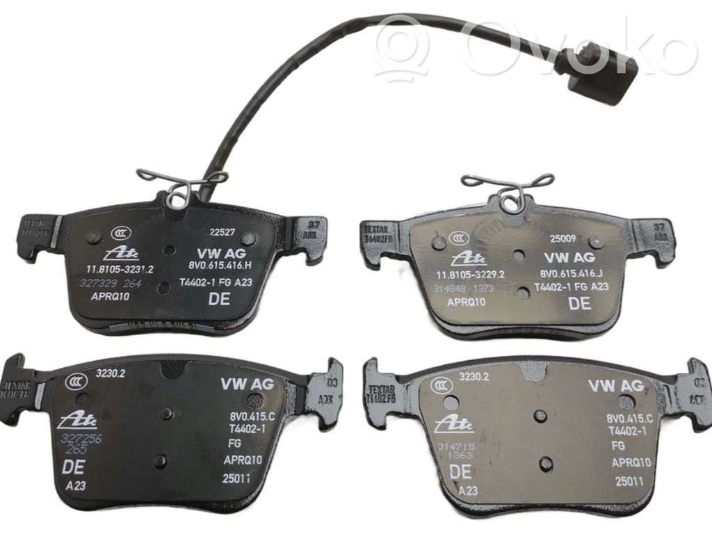Jarrupalat (etu-)   8V0698451A,8V0698451A,3Q0698451,5Q0698451,5Q0698451P,5Q0698451T,8V0698451D
