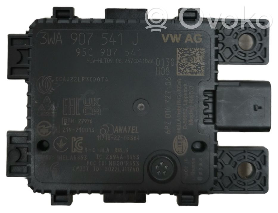Sensor de radar Distronic   3WA907541J,3WA907541J