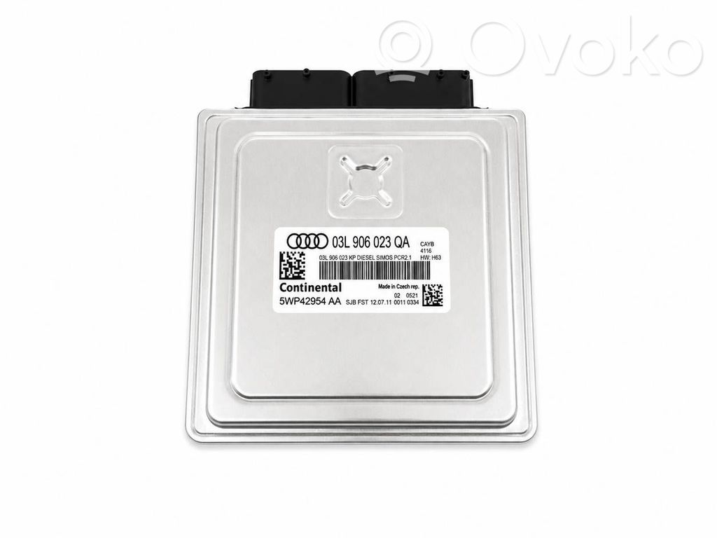 Unité de commande, module ECU de moteur   03L906023QA,5WP42954AA