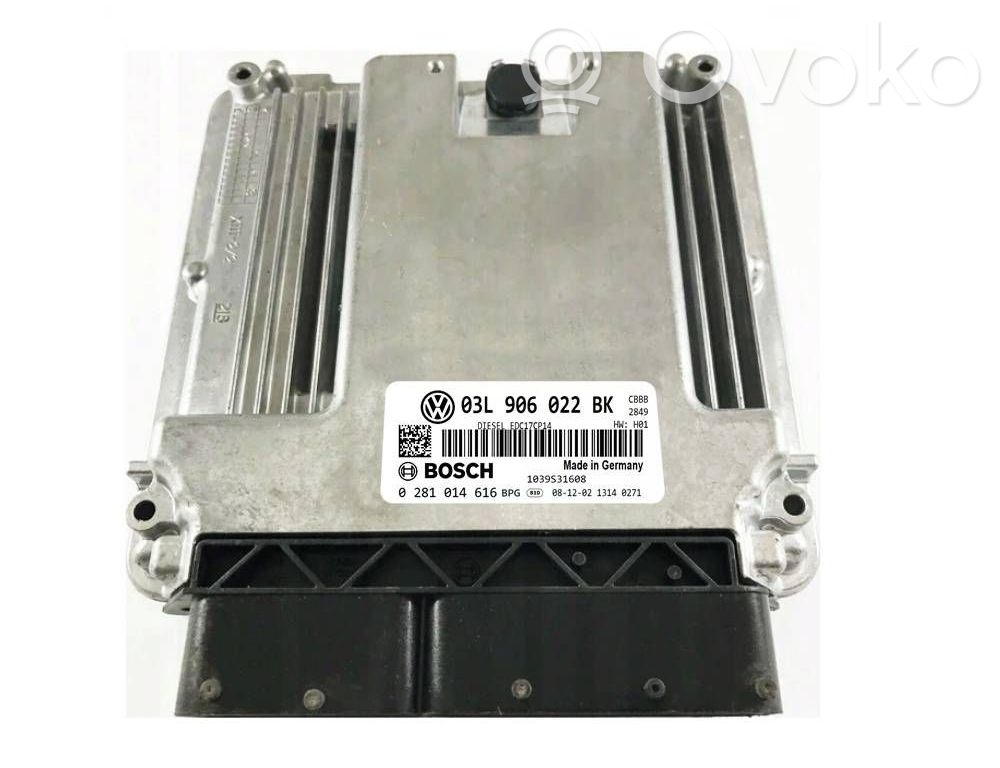 Skoda Superb B6 (3T) Engine control unit/module 