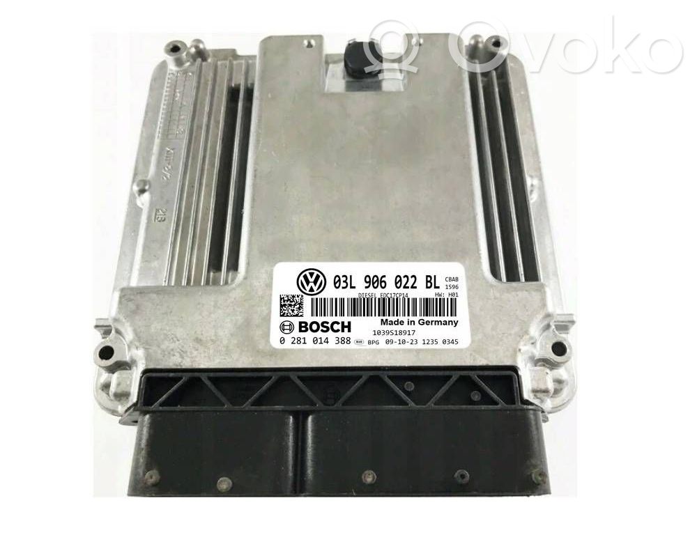 Volkswagen PASSAT CC Engine control unit/module ECU 