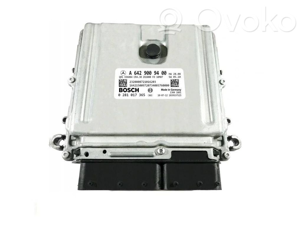 Engine control unit/module ECU   A6429009400,0281017365