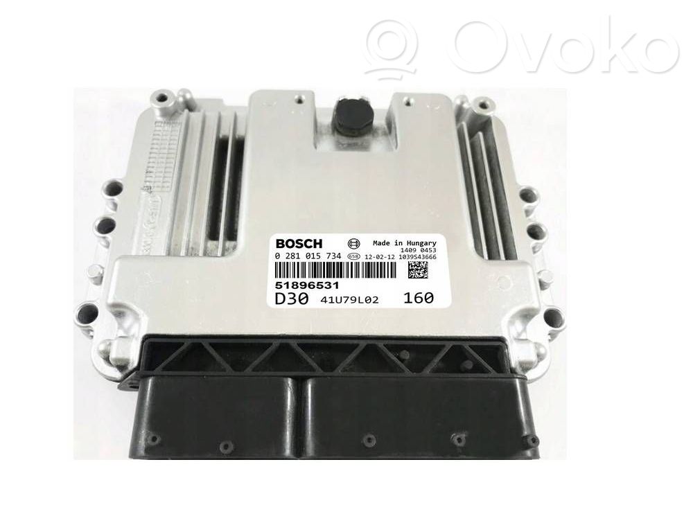 Citroen Jumper Engine ECU kit and lock set 