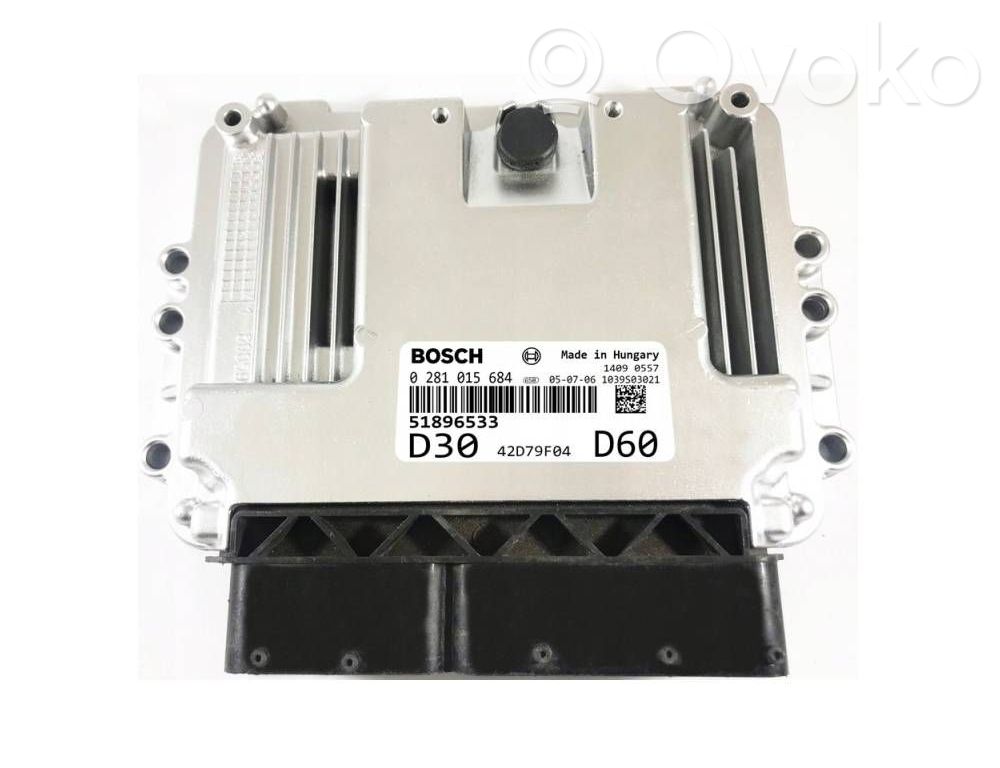 Engine control unit/module ECU   0281015684,51896533