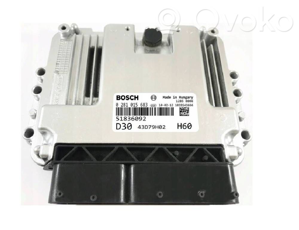 Fiat Ducato Engine control unit/module ECU 