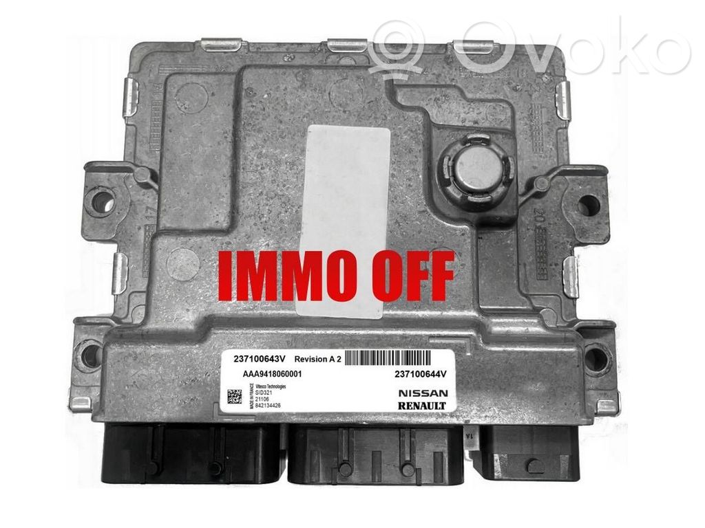 Renault Master III Unitate control motor/modul ECU 