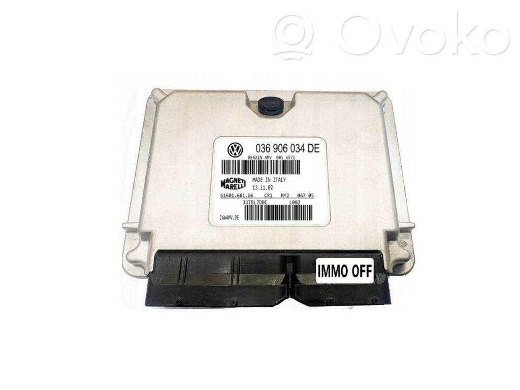 Volkswagen Polo IV 9N3 Engine control unit/module 