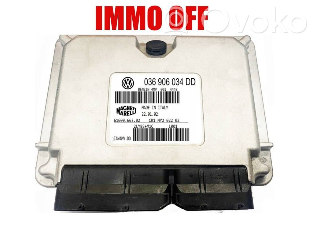 Engine control unit/module   036906034DD,IAW4MVDD