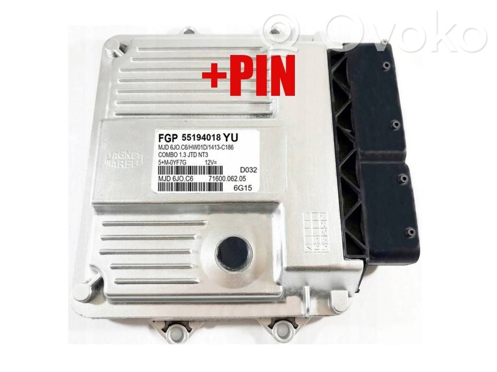Engine control unit/module   55194018,55194018YU,MJD6JOC6
