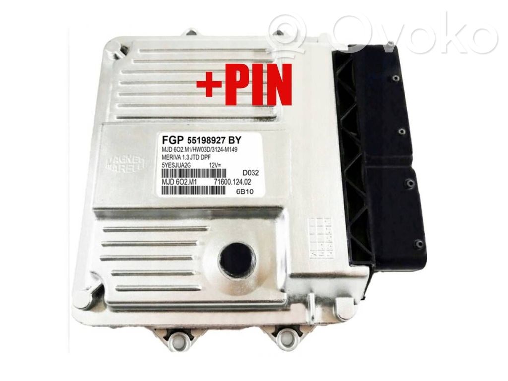 Engine control unit/module   55198927,55198927BY,MJD6O2M1