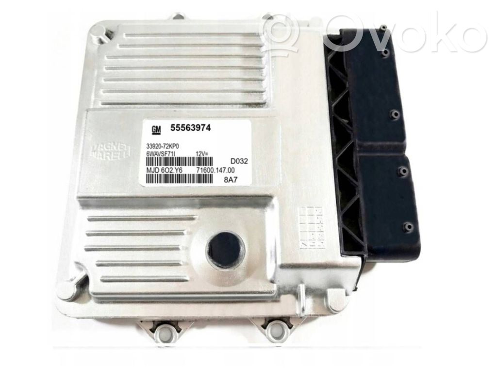 Engine control unit/module   55563974,MJD602Y6