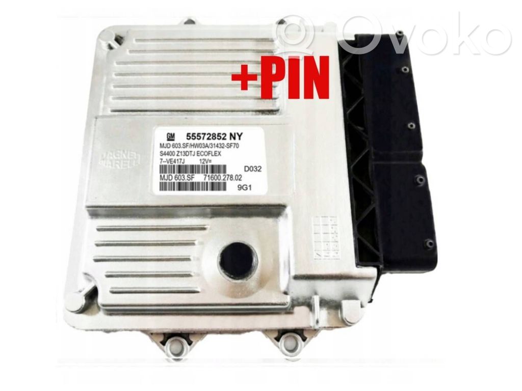 Opel Corsa D Engine control unit/module ECU 