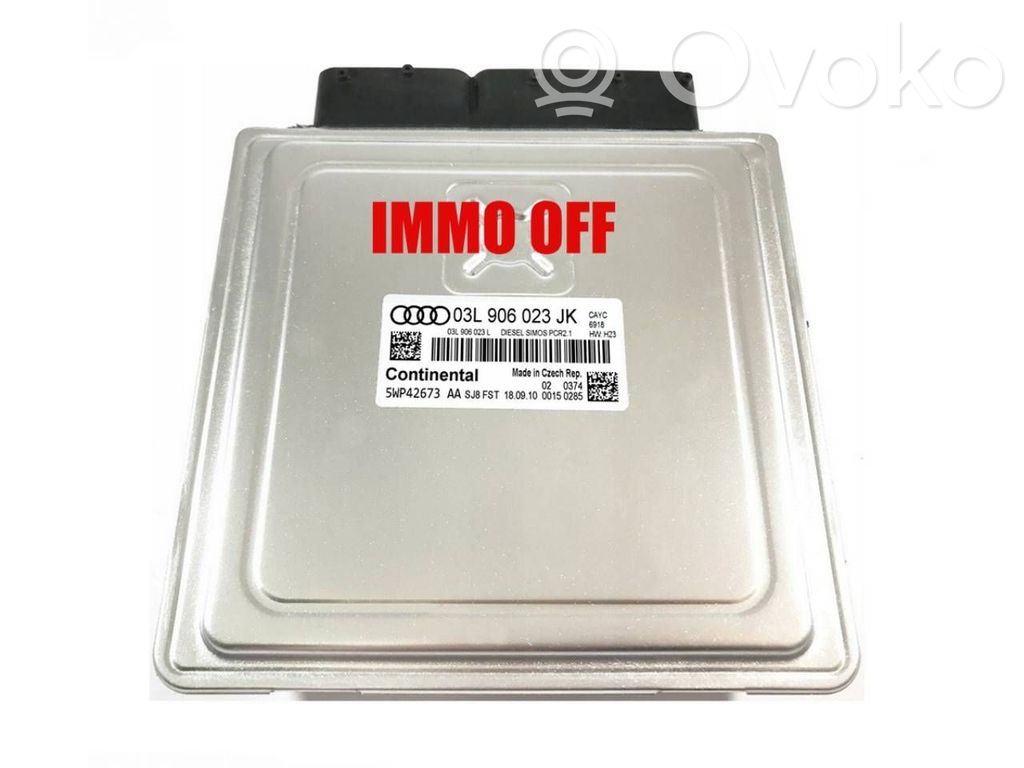 Engine control unit/module   03L906023JK,5WP42673A
