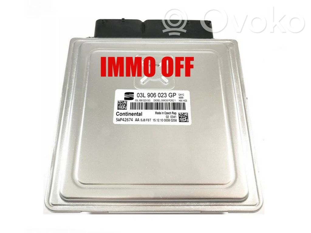 Autres unités de commande / modules   03L906023GP,5WP42674AA