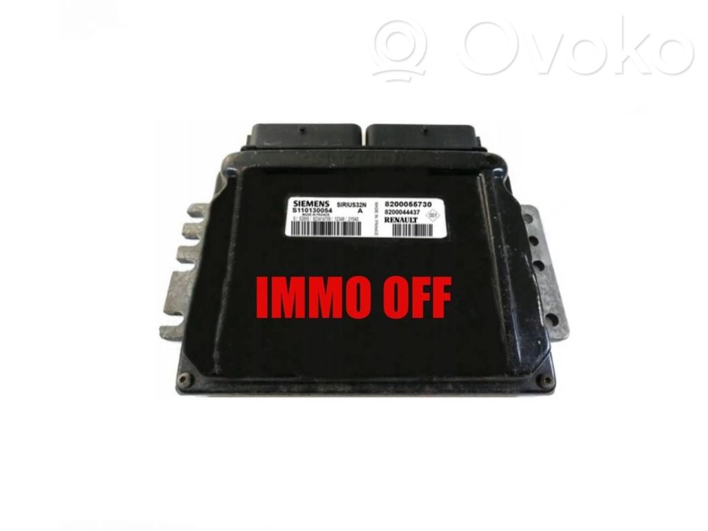 Engine control unit/module   S110130054A,8200055730,S110130054