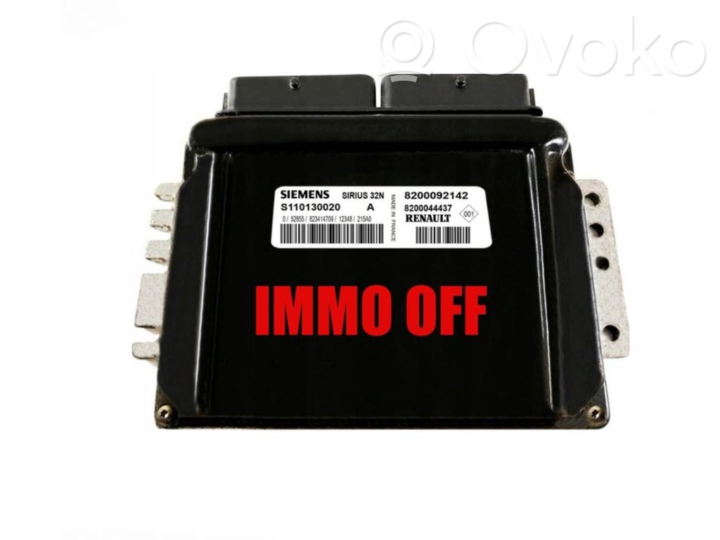 Renault Megane II Unitate/modul de control motor 