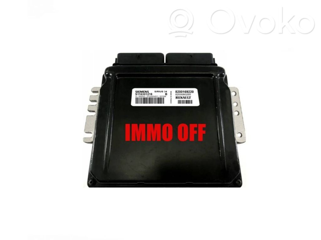 Renault Kangoo I Komputer / Sterownik ECU silnika 